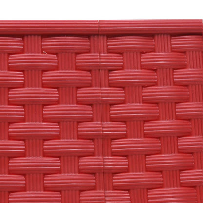 Vidaxl Falda Del Árbol De Navidad Roja Ø65x19,5 Cm_4