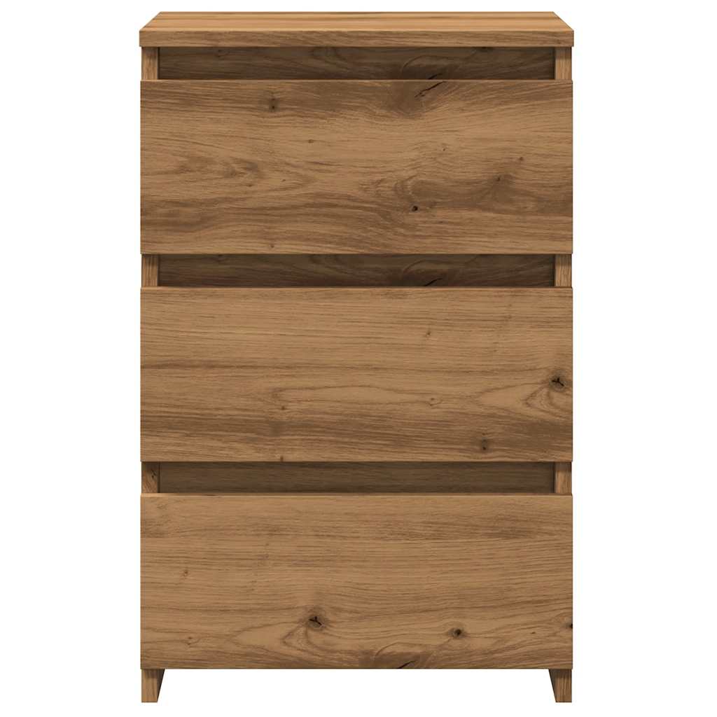 Mesita De Noche Madera De Ingeniería Roble Artisan 40x35x62,5cm_3