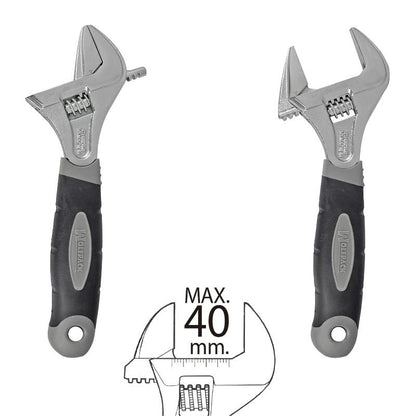 Llave Ajustable Gran Apertura 40 Mm. Medida 8_0