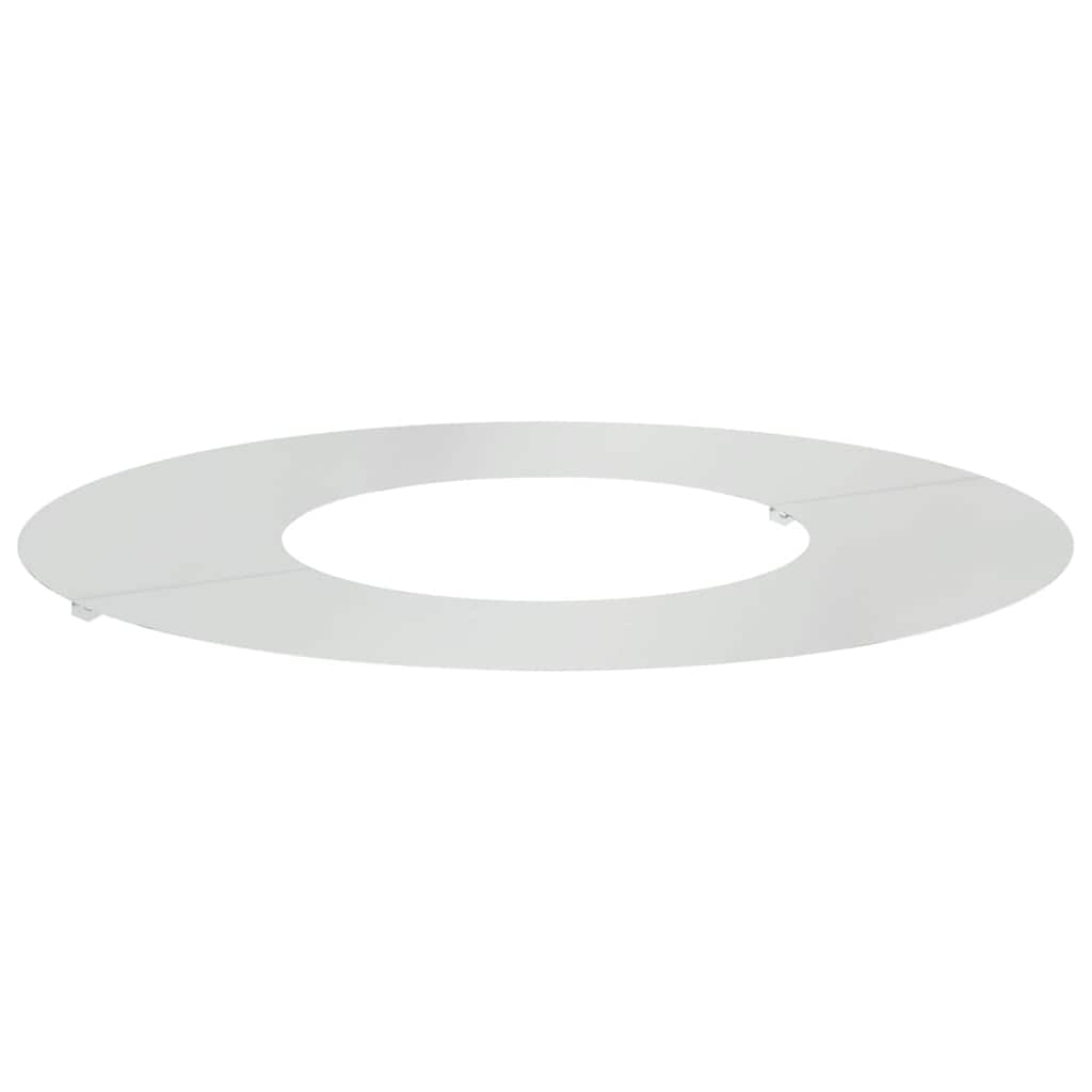Adecuado Para Anillo De Árbol Plano Plateado Ø30 / 60 Cm_0