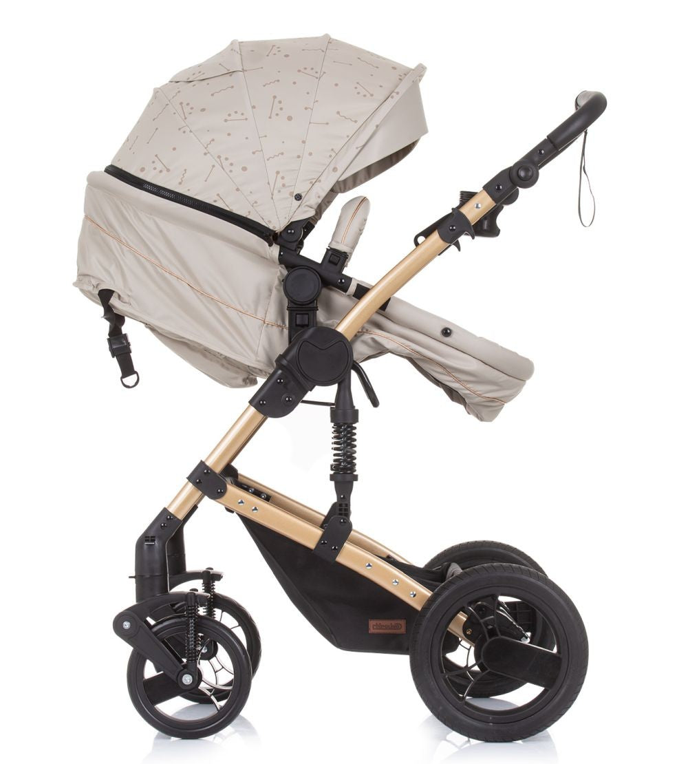 Carrito De Bebé Camea Dúo Convertible Con Bolso Sand_4