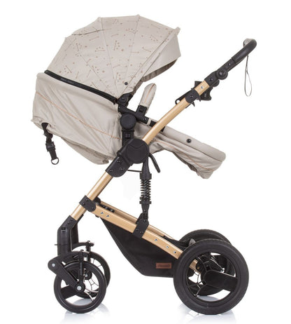 Carrito De Bebé Camea Dúo Convertible Con Bolso Sand_4
