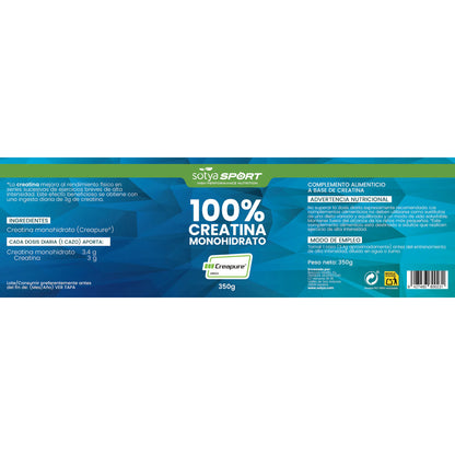 Creatina Monohidrato 100% Sotya 350 g