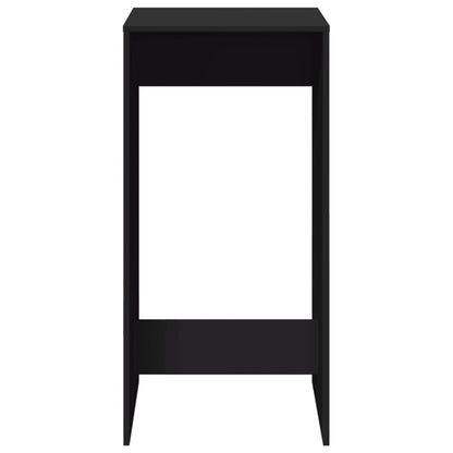 Mesa Alta De Bar Madera De Ingeniería Negra 51x50x103,5 Cm_2