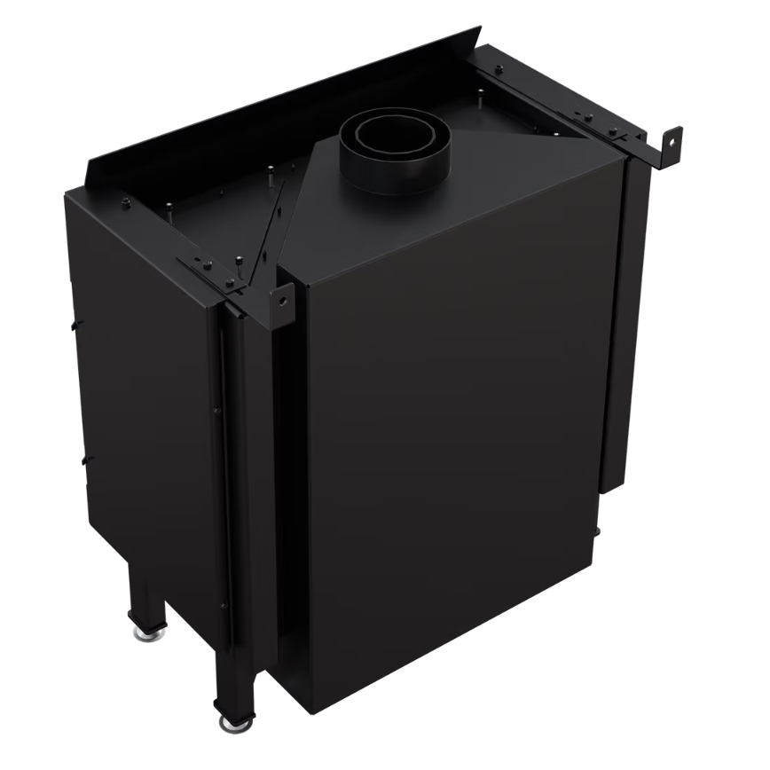 Bricosol Chimenea De Gas Kratki Leo 70 Afrontar Propano ∅ 100/150 4,8 Kw_2