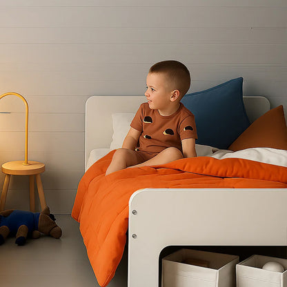 Edredón De Algodón Orgánico Fresa