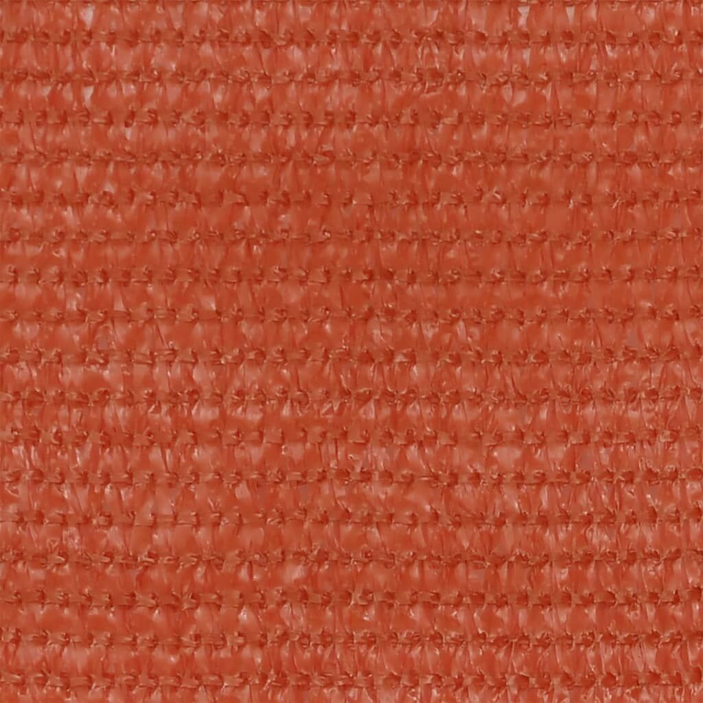 Vidaxl Toldo Para Balcón Hdpe Naranja 120x400 Cm_1