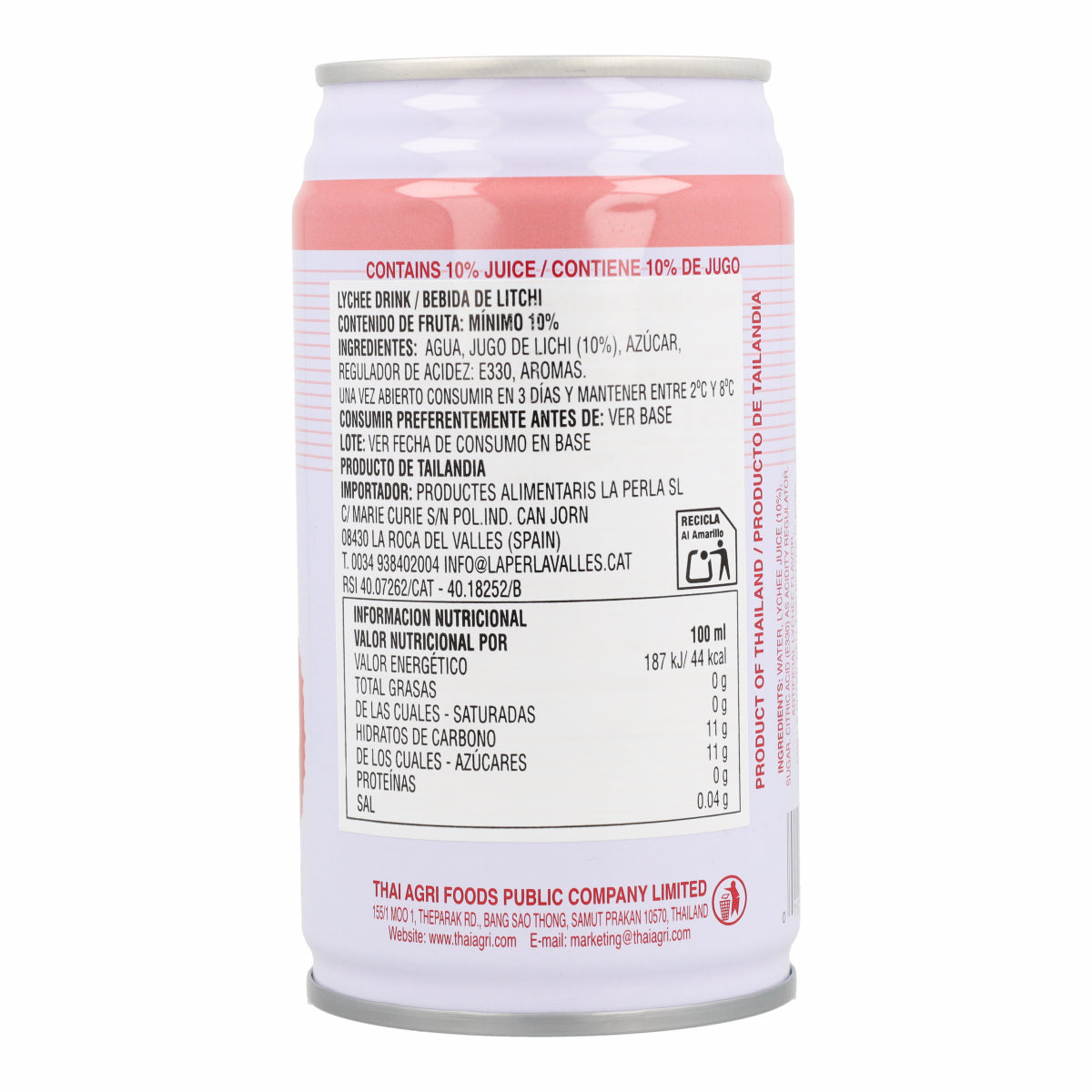 Bebida de Lychee Foco 350ml