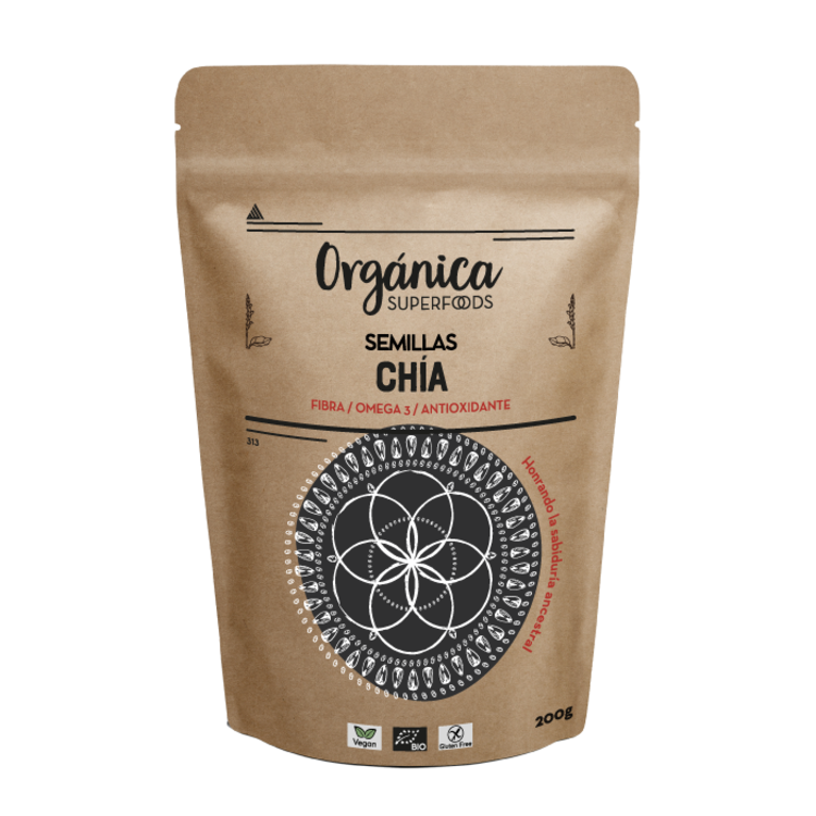 Semillas De Chía Raw Sin Gluten Bio 400g_0