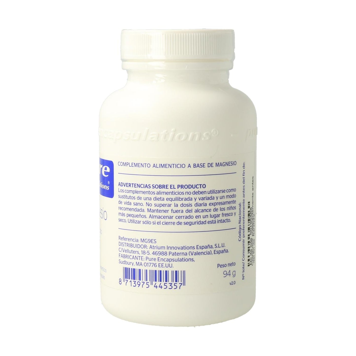 Magnesio 90cap Pure Encapsulations