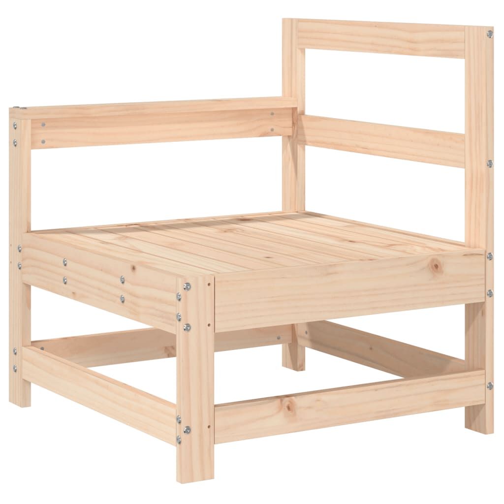 Vidaxl Juego De Muebles De Jardín 7 Piezas Madera Maciza De Pino_4