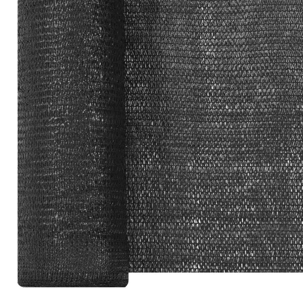 Vidaxl Red De Privacidad Hdpe Negro 1x10 M 150 G/m²_2
