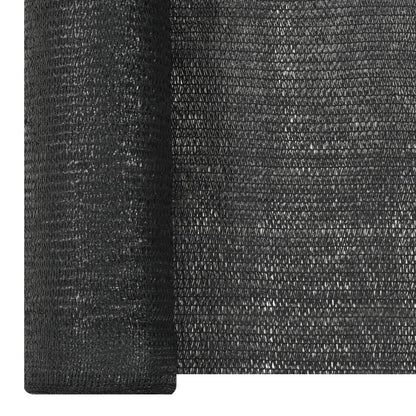 Vidaxl Red De Privacidad Hdpe Negro 1x10 M 150 G/m²_2