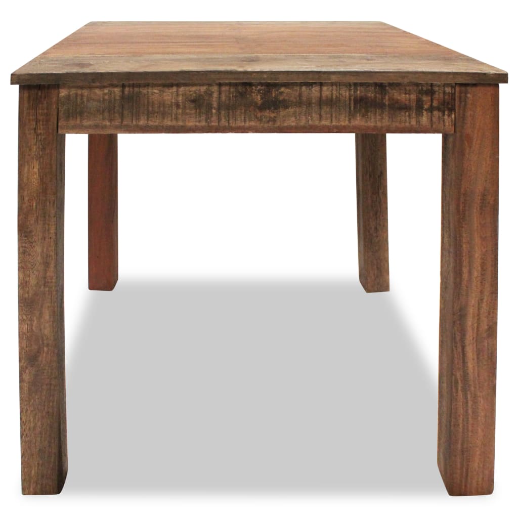 Mesa De Comedor De Madera Reciclada Mixta 82x80x76 Cm_3