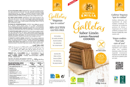 Galletas Sabor Limon sin Azucares Añadidos 125 Gr._1