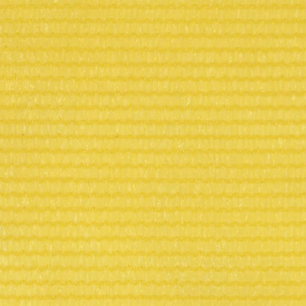 Vidaxl Toldo Para Balcón Hdpe Amarillo 90x600 Cm_1