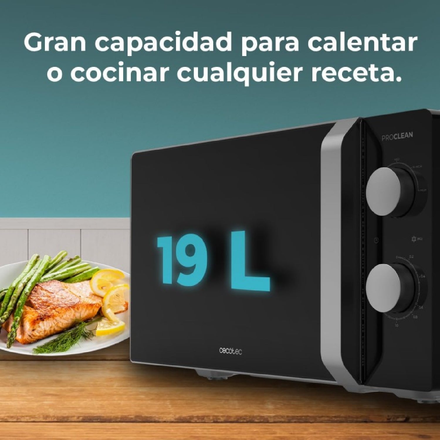Cecotec Microondas Proclean 2010 Inverter_2