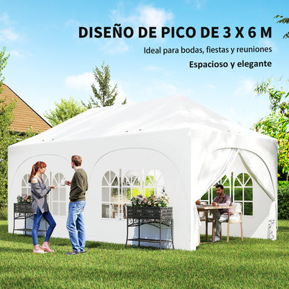 Outsunny Carpa Plegable 6x3 M_3