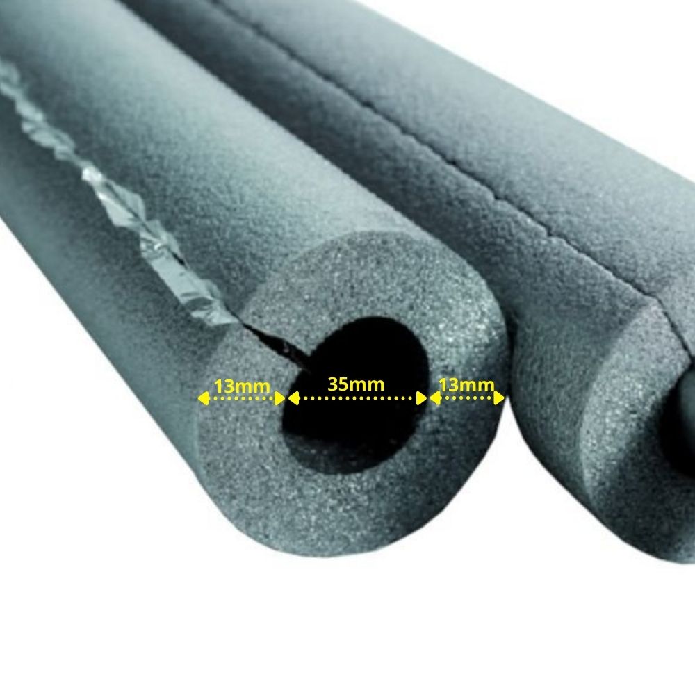 Climaflex® Xt 1m Manguera Aislante Ø 35 Mm X 13 Mm Aislamiento Autoadhesivo_1