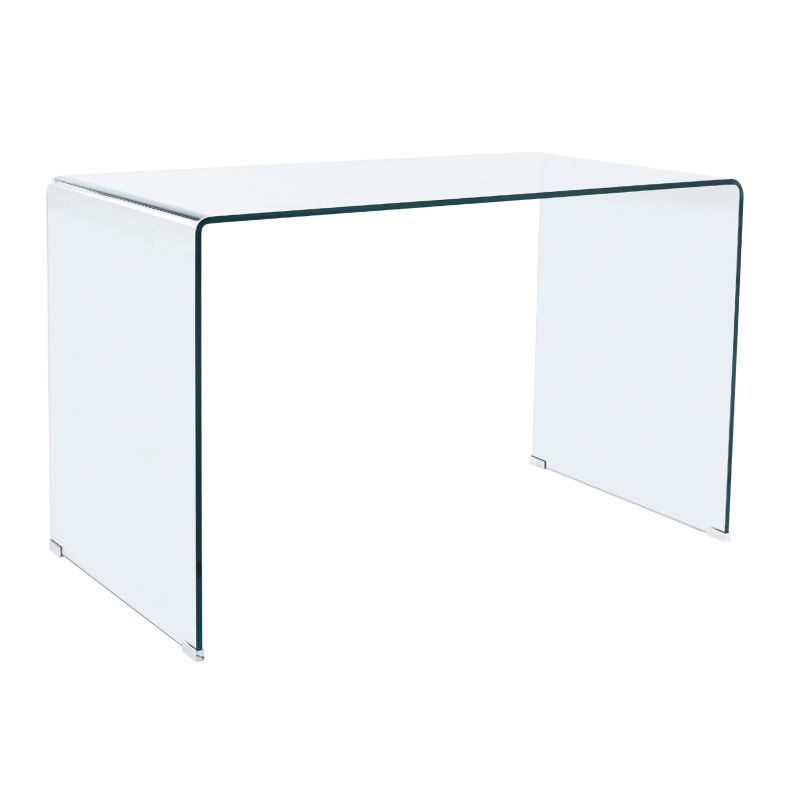 Mesa De Estudio Note Cristal, Cristal, 120 X 74 X 70cm_0