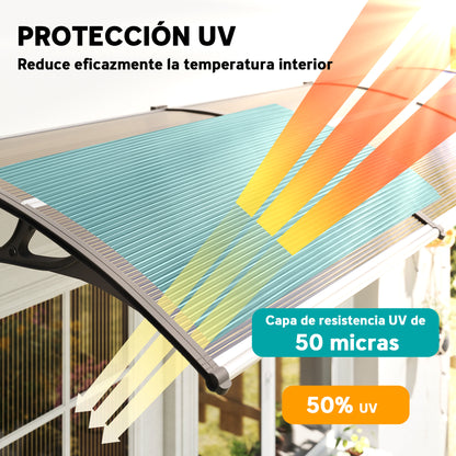 Outsunny Marquesinas Exterior Para Puertas Y Ventanas_3