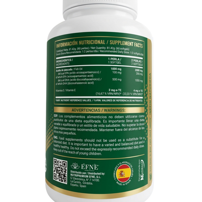 Omega 3 Dha Plus Efne (certificación Ifos™) – 60 Perlas | Forma De Triglicérido (tg)_4