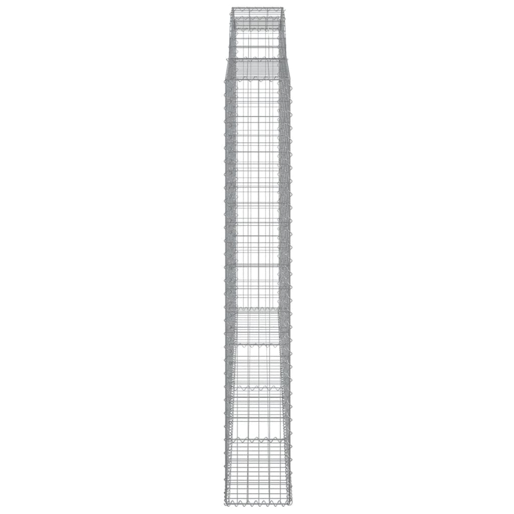 Cestas De Gaviones 5 Uds Forma De Arco Hierro 300x30x200/220 Cm_4