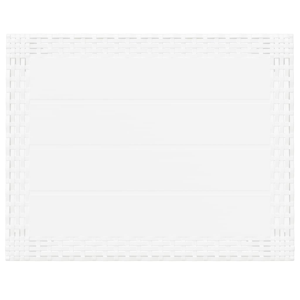 Vidaxl Mesa De Jardín Pp Blanco 59x47x40 Cm_4