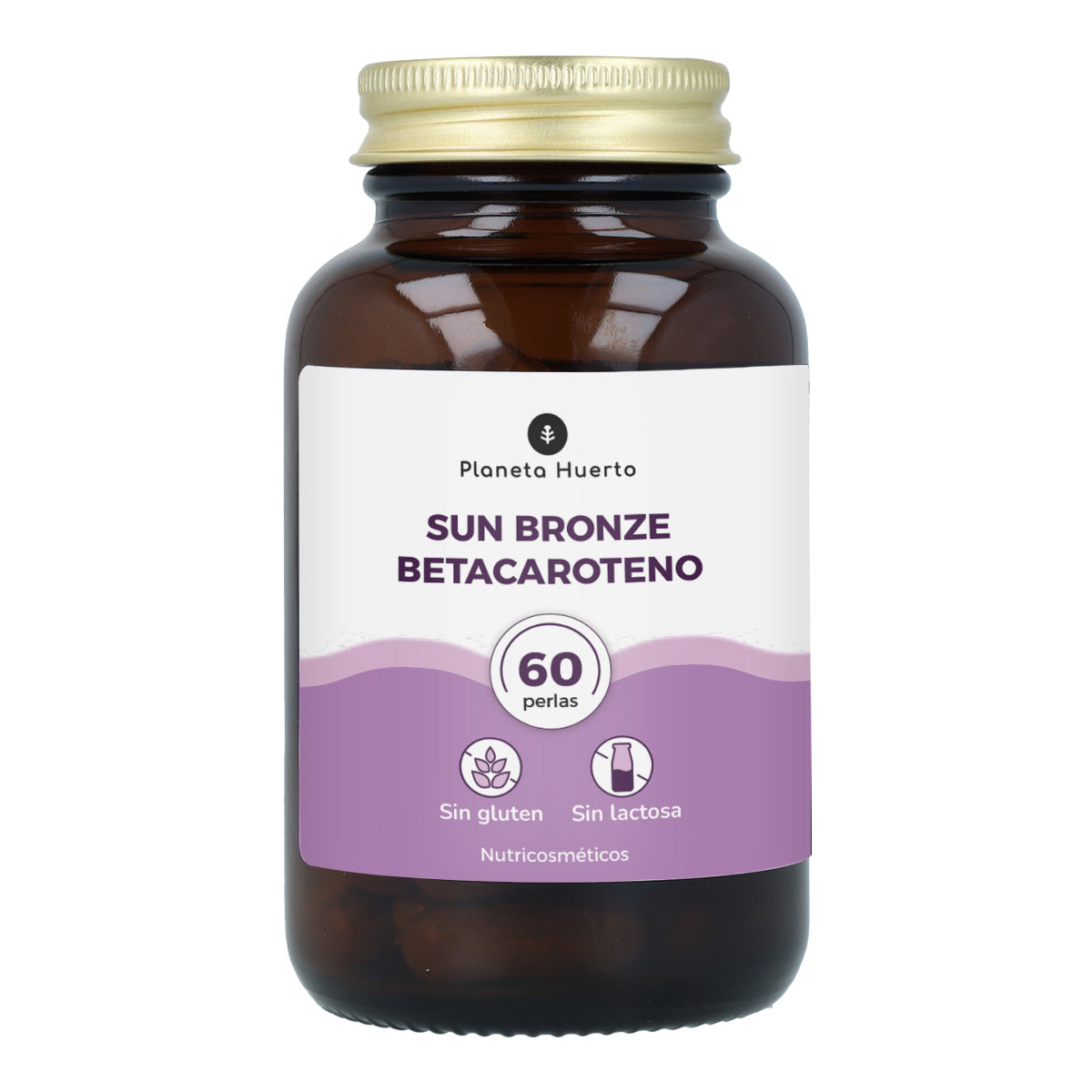 Sun bronze betacaroteno Planeta Huerto 60 perlas
