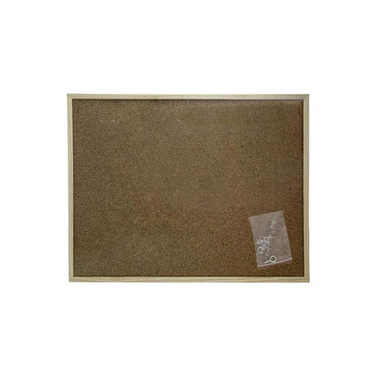 Corcho Pared 30x40 Cm. Marco Madera Con 6 Chinchetas_1