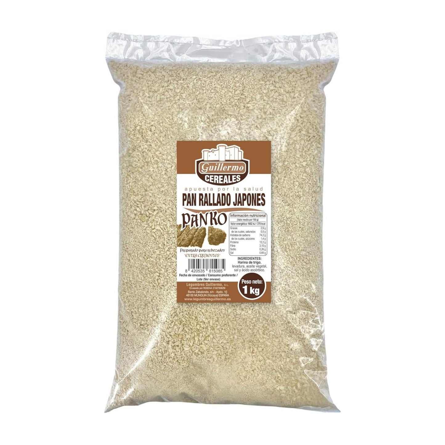 Pan Rallado Japonés panko - 2 Kg_0