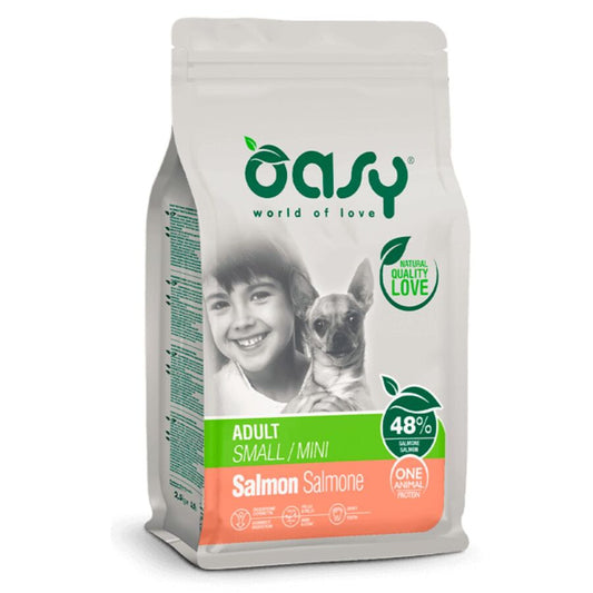Pienso Oasy One Pro Para Perro Adulto Xs/s De Salmon 2.5kg_0