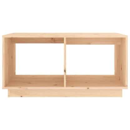 Mesa De Centro De Madera Maciza De Pino 80x50x40 Cm_3