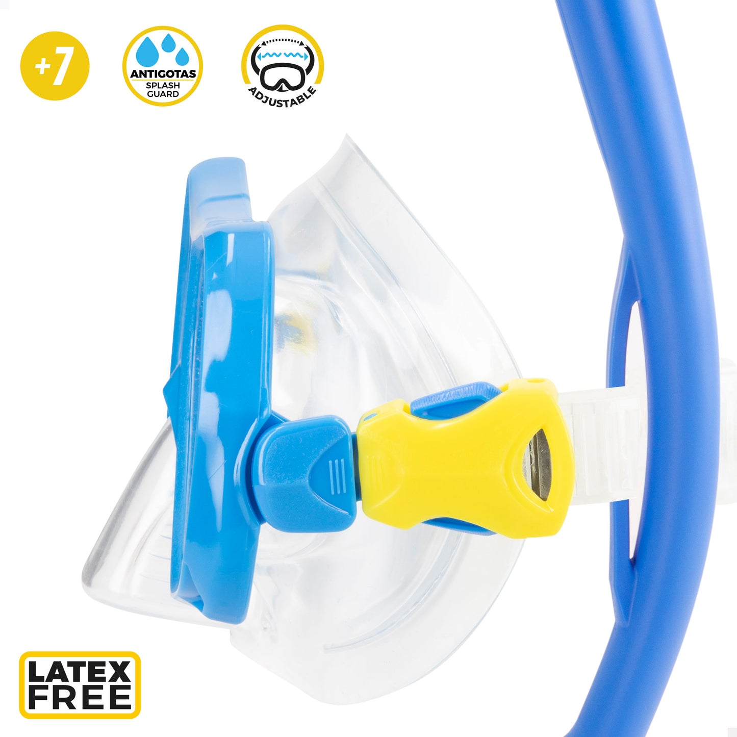 Aqua Sport Set Gafas De Buceo Niños C/tubo Y Aletas T.27-31_2