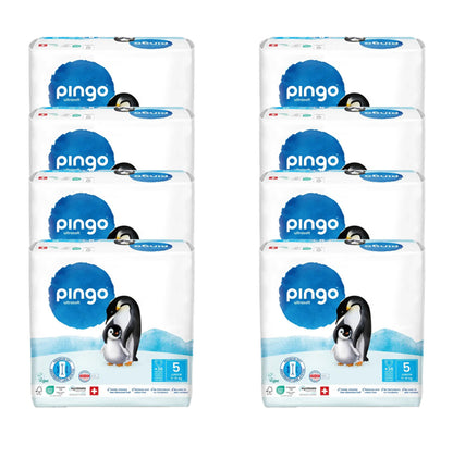 Pack Pañales T5 (11-16 kg) Pingo 288 Uds