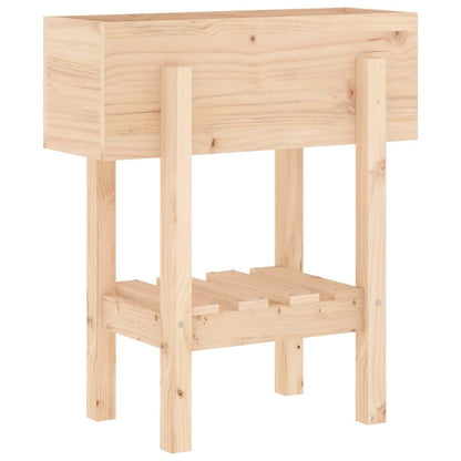Vidaxl Jardinera Madera Maciza De Pino 62x30x69 Cm_3