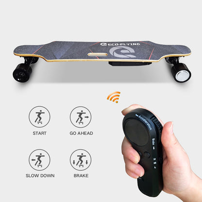 Skate Eléctrico Hi-flying H2s-02 350wx2-25.2v (50,4wh) - Rueda 70mm_3