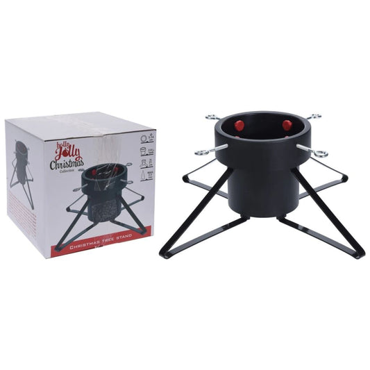 Ambiance Soporte De Árbol De Navidad Negro 2,5 M_0