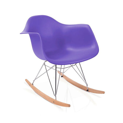 Silla Mecedora Rocker Pvc, Lila, 40 X 65 X 69cm_0