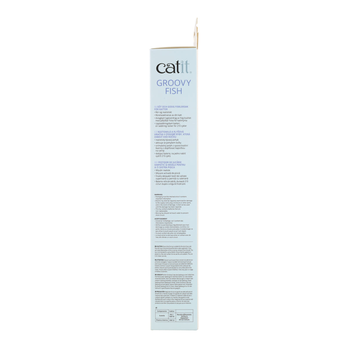 Juguete para gatos Groovy Pez azul Catit