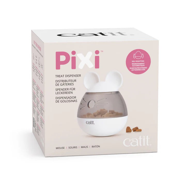Dispensador de snacks para gatos PIXI Ratón Catit