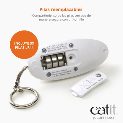 Juguete láser para gatos con forma de ratón Catit