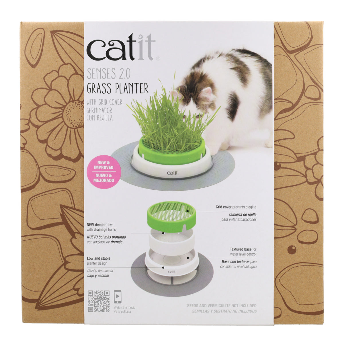 Germinador con hierba gatera Senses 2.0 Catit