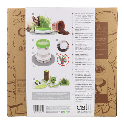 Germinador con hierba gatera Senses 2.0 Catit