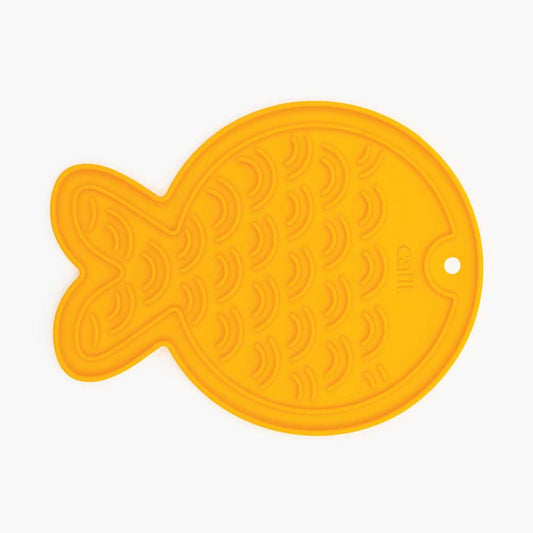 Alfombrilla para lamer con forma de pez Catit
