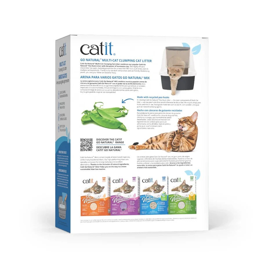 Arena Guisante Mix aroma Vainilla Go Natural! 6,4 kg Catit