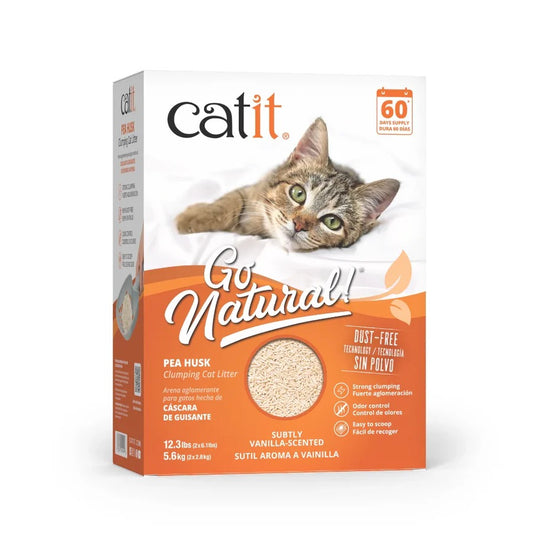 Arena Guisante aroma Vainilla Go Natural! 5,6 kg Catit