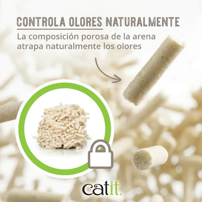 Arena Guisante aroma Vainilla Go Natural! 5,6 kg Catit