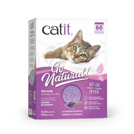 Arena Guisante aroma Lavanda Go Natural! 5,6 kg Catit