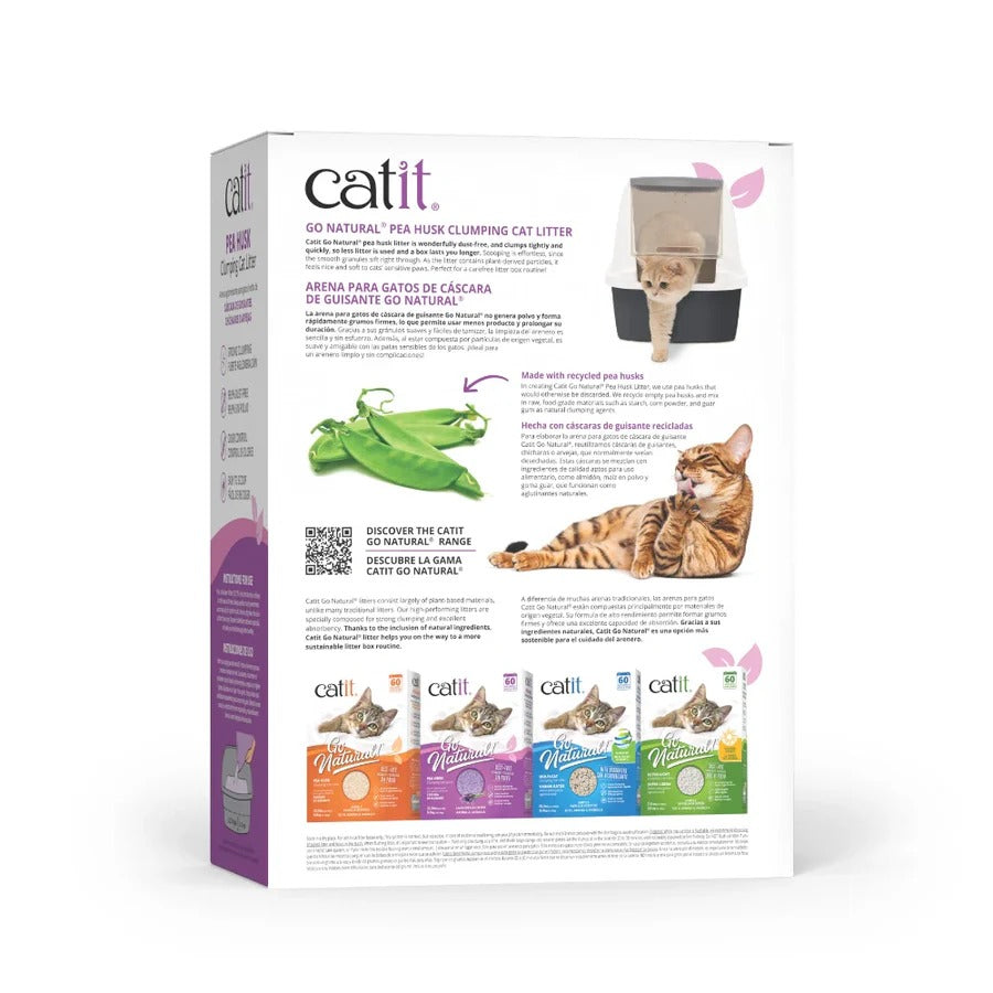 Arena Guisante aroma Lavanda Go Natural! 5,6 kg Catit